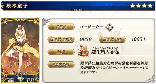だい@なんだかおもしろい中の人 on Twitter \u0026quot;『Fate/Grand Order』鬼ヶ島ピックアップ召喚発表!待望の★4茨木童子登場!そして酒呑童子討伐の源頼光が★5で登場\u2026!