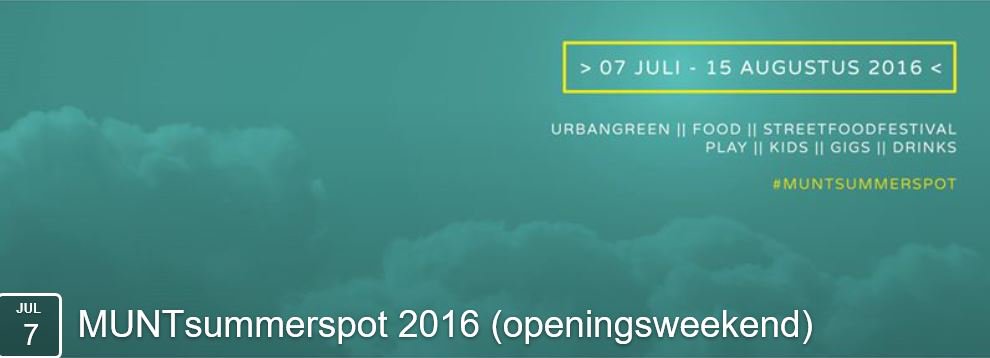 YvesRosseel's tweet photo. Vanaf vanavond gaan we #urban op de #muntsummerspot door #Plotsklaps #CBSInvest @Stad_Roeselare @ARhus_Roeselare https://t.co/UdzvIyHvrJ
