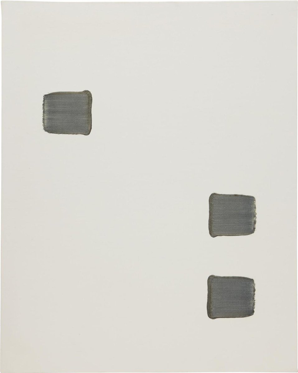 ufanlee's tweet photo. Untitled, 35×28in, Sold for $100,000 USD #leeufan https://t.co/aK0Tp9X3jH https://t.co/69vlBmslBp
