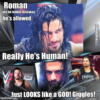 LeeshaNDessy's tweet photo. #Roman #BackIn15days #WeCanDothis @WWERomanReigns @romanreigns568 @WWESethRollin17 @WWE_Dean_Ambros @WWETHEUSOS https://t.co/Djwp1aAO2s