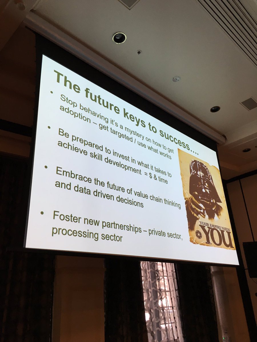 AnimalScienceAU's tweet photo. Get targeted and use what works to get adoption - Jane Weatherley #AP2016conf https://t.co/tn2XlDIx9F