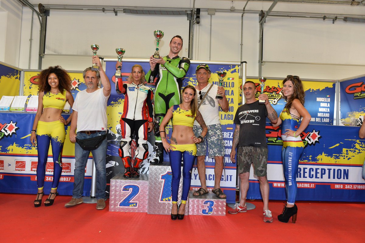 04.07.2016 - San Martino del Lago (I), personal best lap ever 1:38.77, top speed 258 km/h, 2. pos. Open class.
