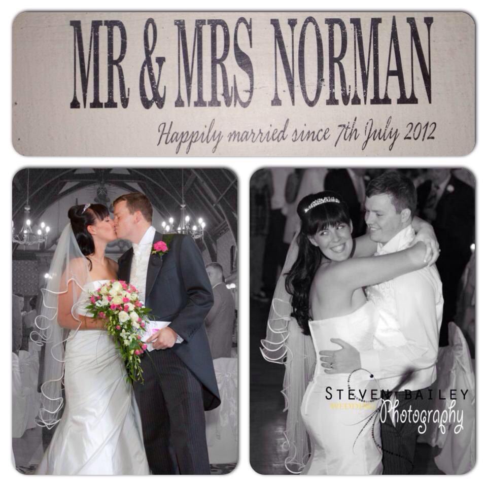 MrsNorman's tweet photo. 4 years later we've a new house &amp; 2 little people in charge! Happy wedding anniversary @DannyNorman84 love you💒👰🏼🎩 https://t.co/K0Va9He5Lj