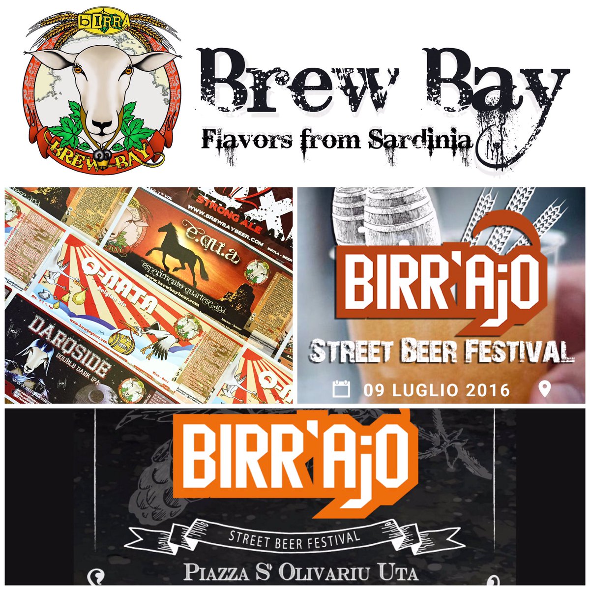 BrewBay's tweet photo. Sabato 9 luglio.
#birra #brewbay #Sardegna https://t.co/CUjL2Cvq9m