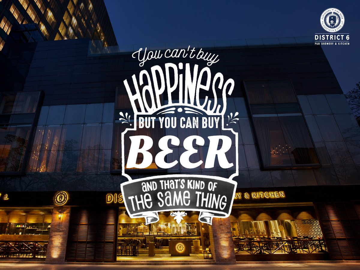 District6PBK's tweet photo. True, we're open for unlimited beer and happiness! https://t.co/lcvZ3fbQiY