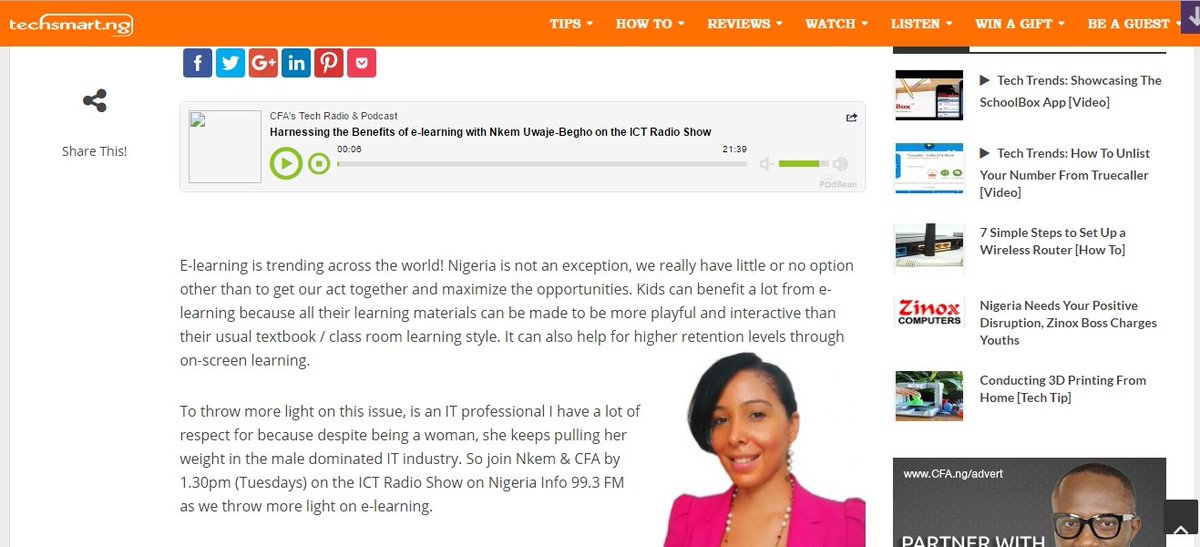 futuresoftng's tweet image. If you missed it,listen on buff.ly/29Hvq8T
#Throwback #ThrowBackTechnology #VenturesAfrica  #WomenWhoLead /2