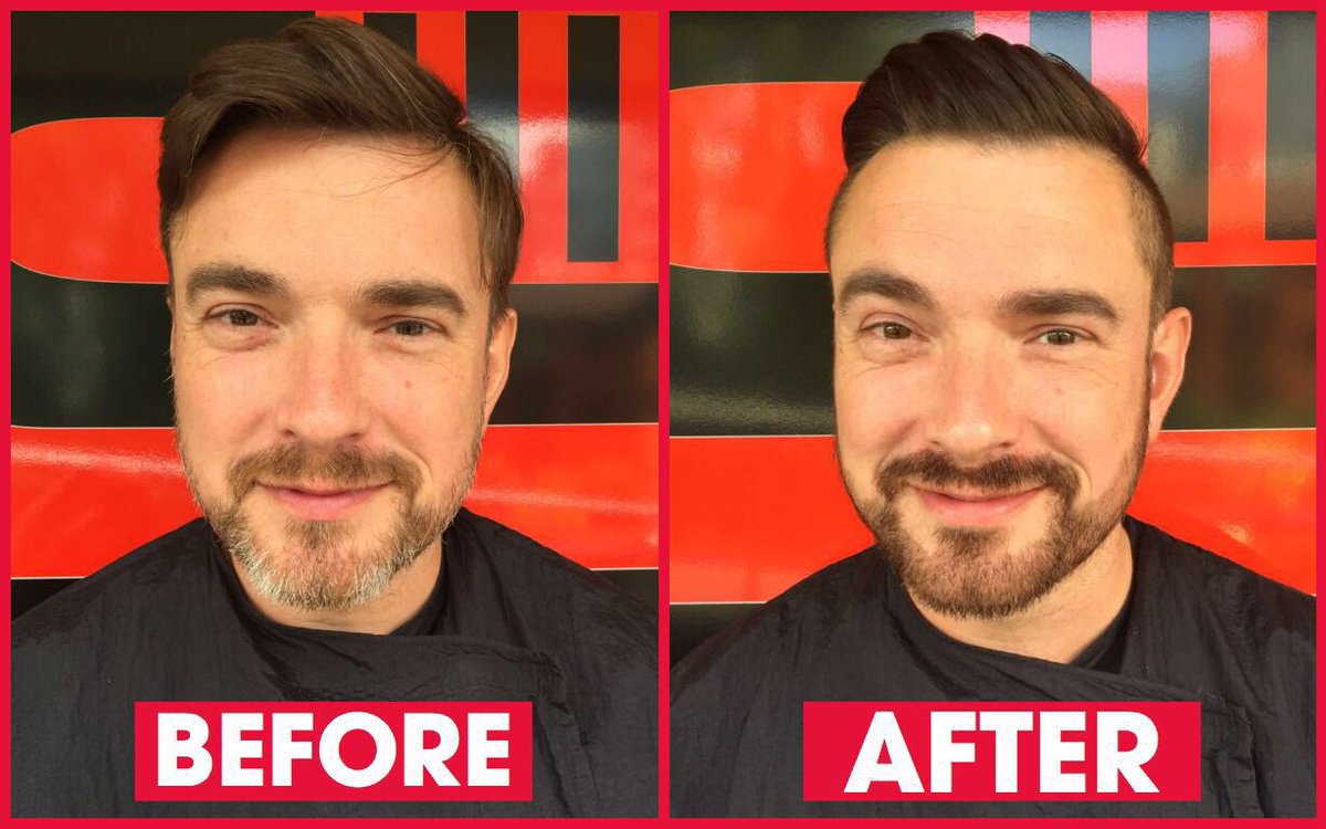 edjames_'s tweet image. So... What do you think? Thank you Michelle from @theredsalon @HeartBreakfast #newbeard