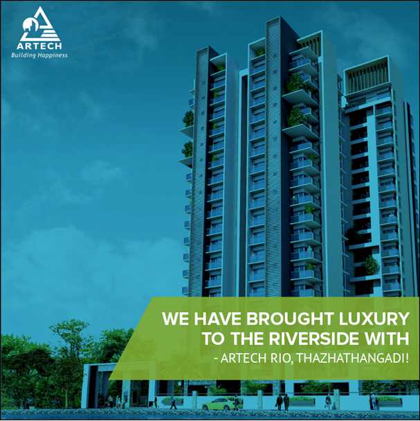 ArtechRealtors's tweet image. An apartment overlooking the #Meenachal river is every #NRI's dream! Experience luxury by the river - #ArtechRio