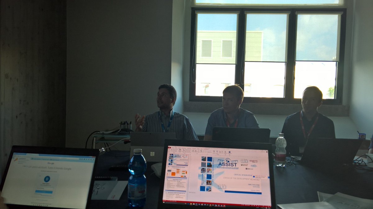 <a href="/AntonioDefina80/">Antonio Defina</a> presents #ASSIST development activities @esa_artes. Ready with #gnss #imu #backend towards #pilots