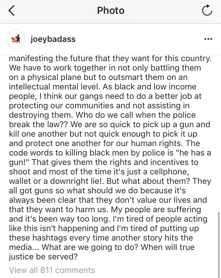 DJLunaverse's tweet photo. THANK YOU @joeyBADASS https://t.co/UIZ4dUH29z
