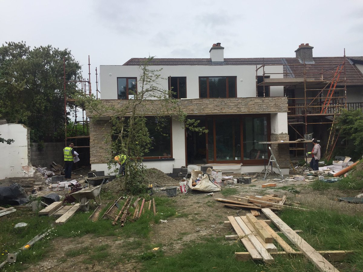 ODKMarchitects's tweet photo. The granite #zstone progressing well and the landing window looking impressive at #Sutton #project https://t.co/NalQUEhvgh