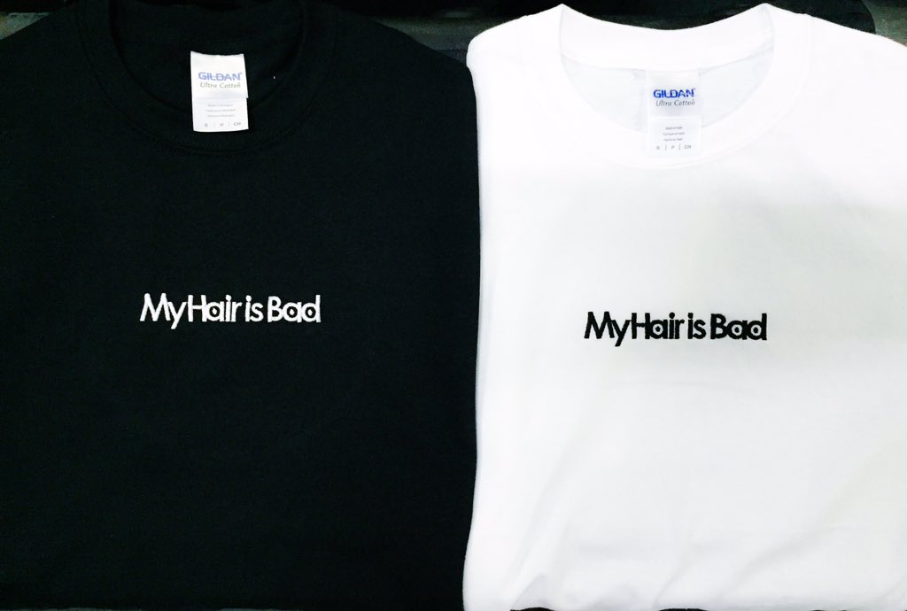 my hair is bad room Tシャツ　XLサイズ