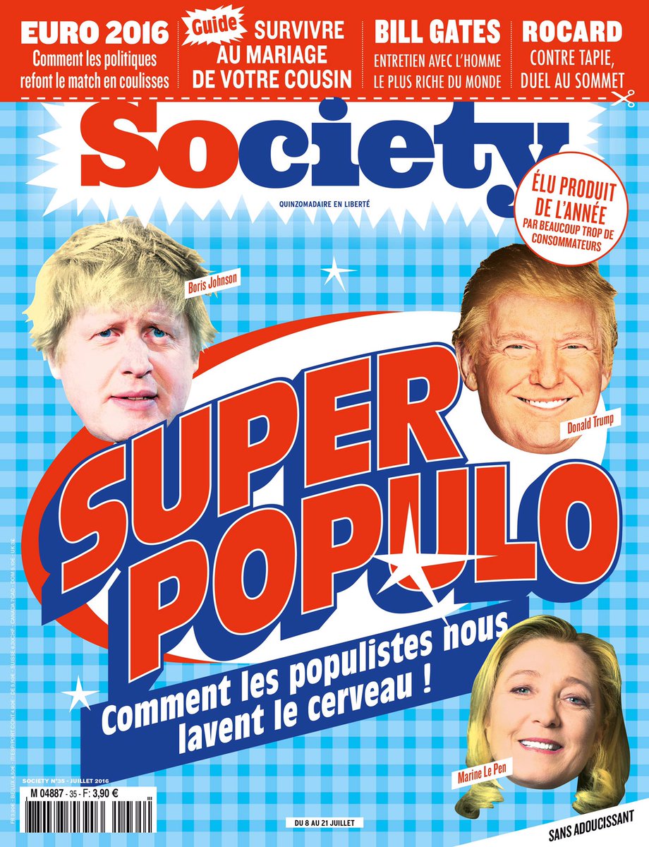 SocietyOfficiel's tweet photo. SuperPopulo, lave plus blond que blond.

#SocietyMagazine #Euro2016 #Mariage #BillGates #MichelRocard https://t.co/2p0AegVlUv