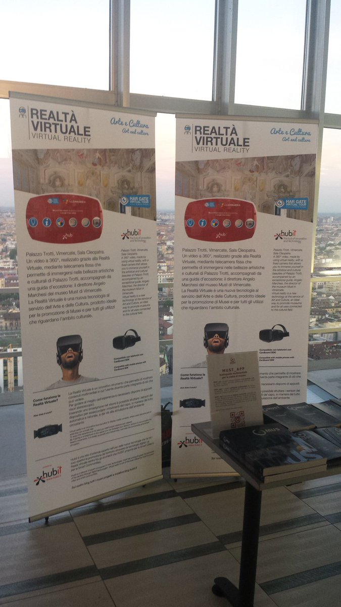 DopoExpo2015's tweet image. #ICOMilano2016  #SocialEvents #Hubit #A10SiTech Il Nuovo Rinascimento #RealtàVirtuale @fabri_sala @icom_italia