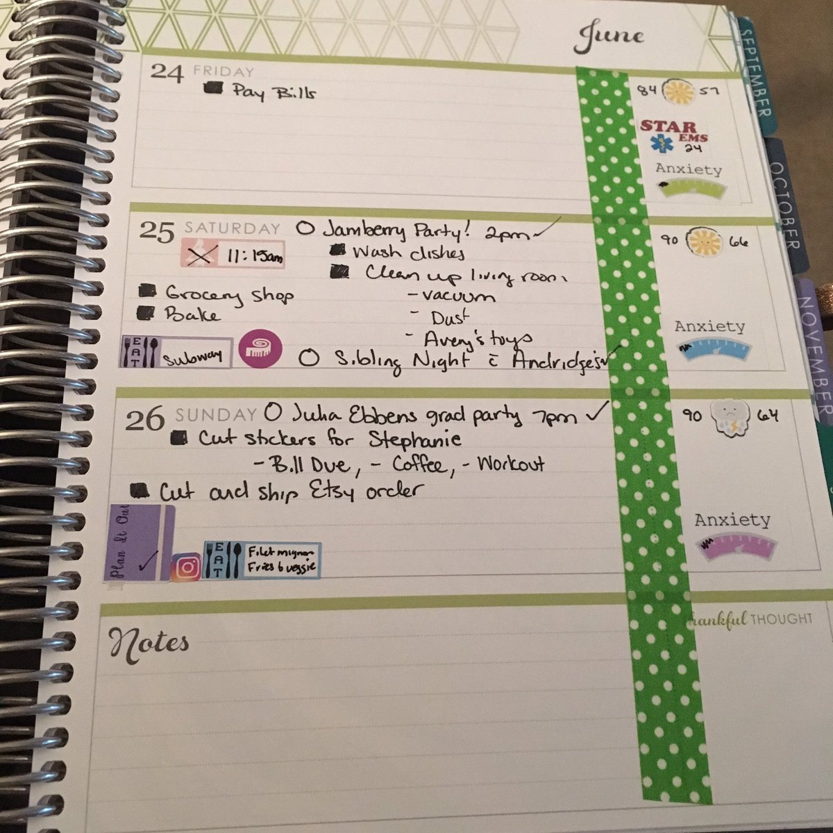 CraftyWhoop's tweet photo. @PlanWithNicole awesome #planner #stickers on repositionable paper😀 for every #planner https://t.co/oWKL8R4STn