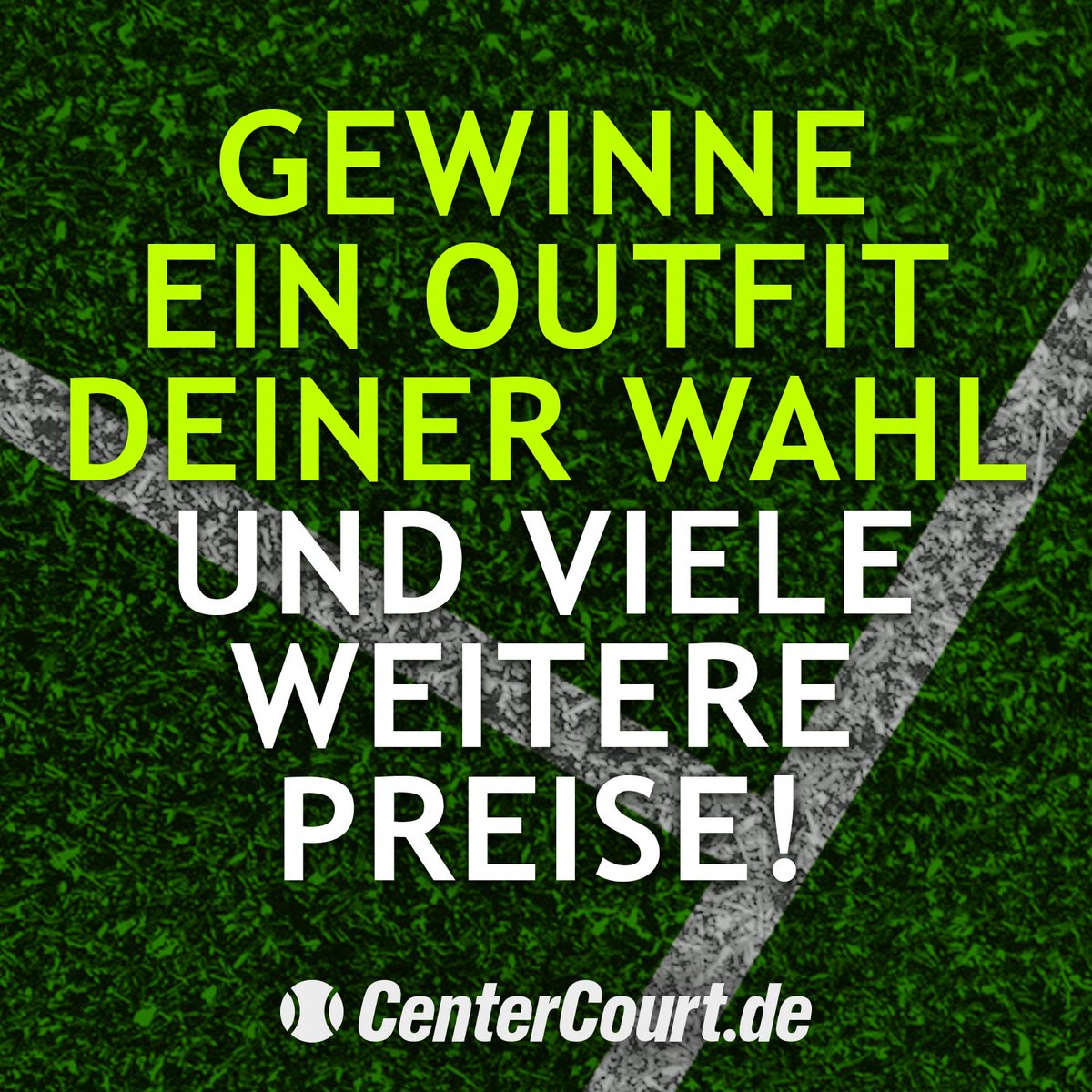 Bis Sonntag habt ihr die Chance ein komplettes Tennis-Outfit auf CenterCourt.de zu gewinnen!
centercourt.de/gewinnspiele