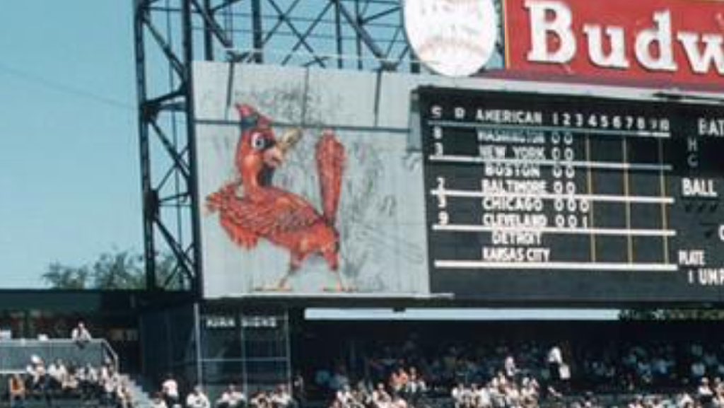 St. Louis Cardinals LED Scoreboard Clock