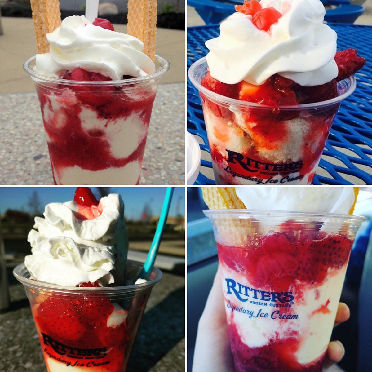 It’s #Nationalstrawberrysundaeday and were celebrating! #strawberryshortcake #strawberrydelight