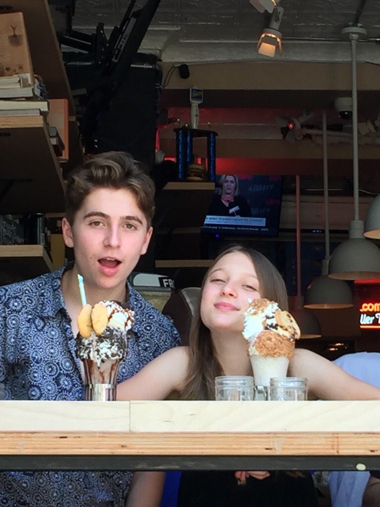 gavinaccess's tweet image. Gavin and Lilia via Kari&apos;s Twitter