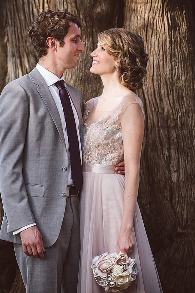 This mauve <a href="/BHLDN/">BHLDN Weddings</a> gown has us swooning this morning! @ameliaanddan #BHLDN #bridalfashion bit.ly/29khcsE