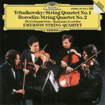 チャイコフスキー:弦楽四重奏曲第1,2番