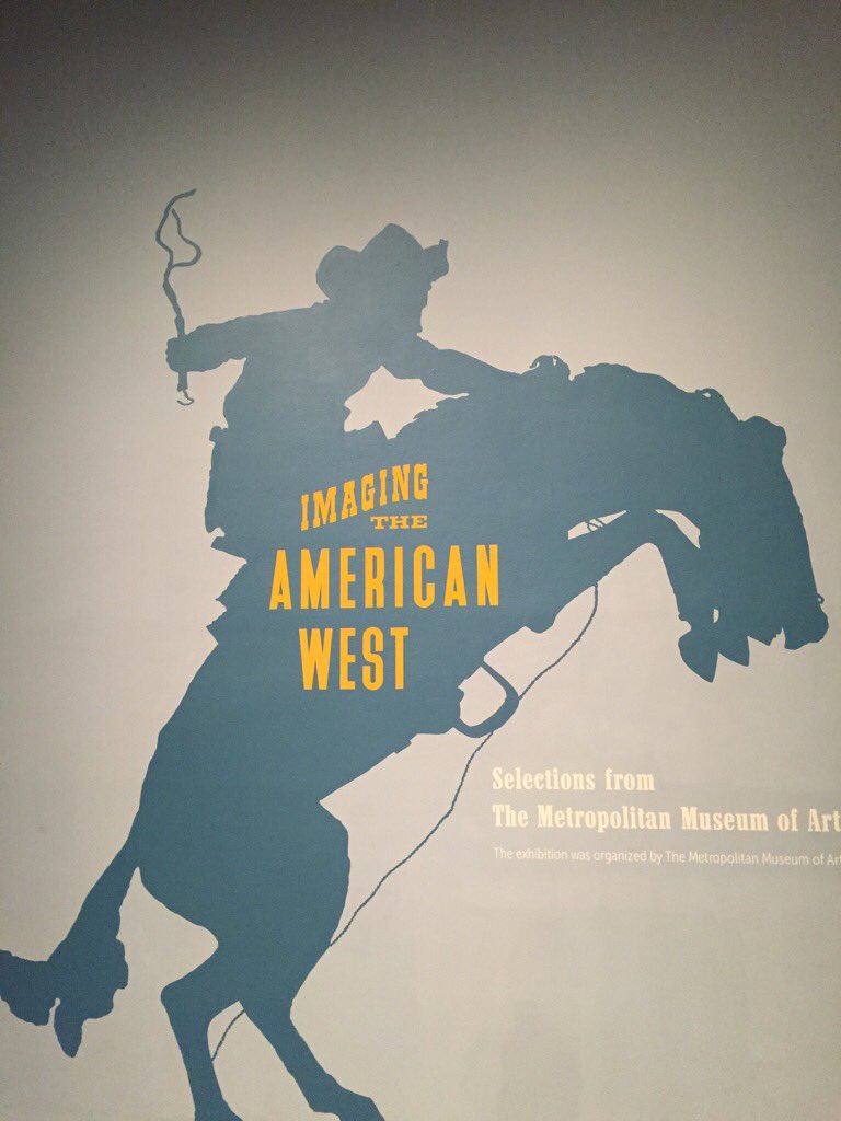Great art exhibit <a href="/nysmuseum/">New York State Museum</a> from #TheMet collection. O'Keeffe, Remington, Bierstadt et all. Like a free trip to NYC