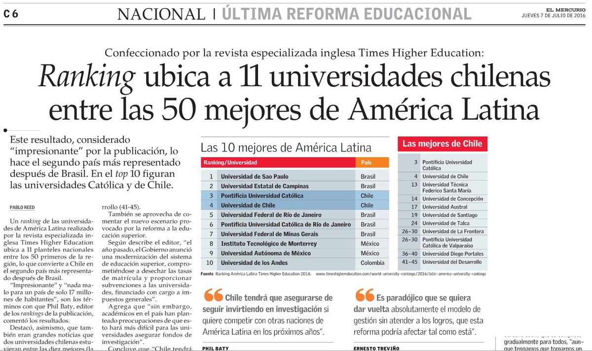 esalvaj's tweet image. @UDD_cl entre 50 mejores #universidades de #AmericaLatina ¡Bravo! a todos los son parte de este tremendo proyecto!