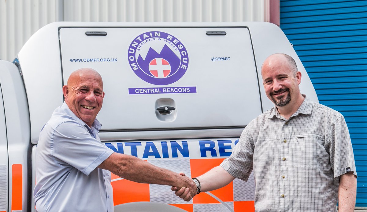 WHBence's tweet image. #whbence are delighted to present @CBMRT with their new response vehicle. Hope it passes HRH inspection!