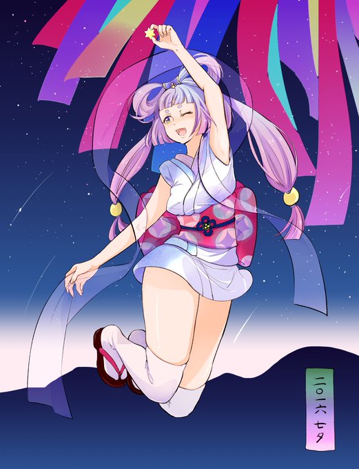 七夕絵、間に合った! 