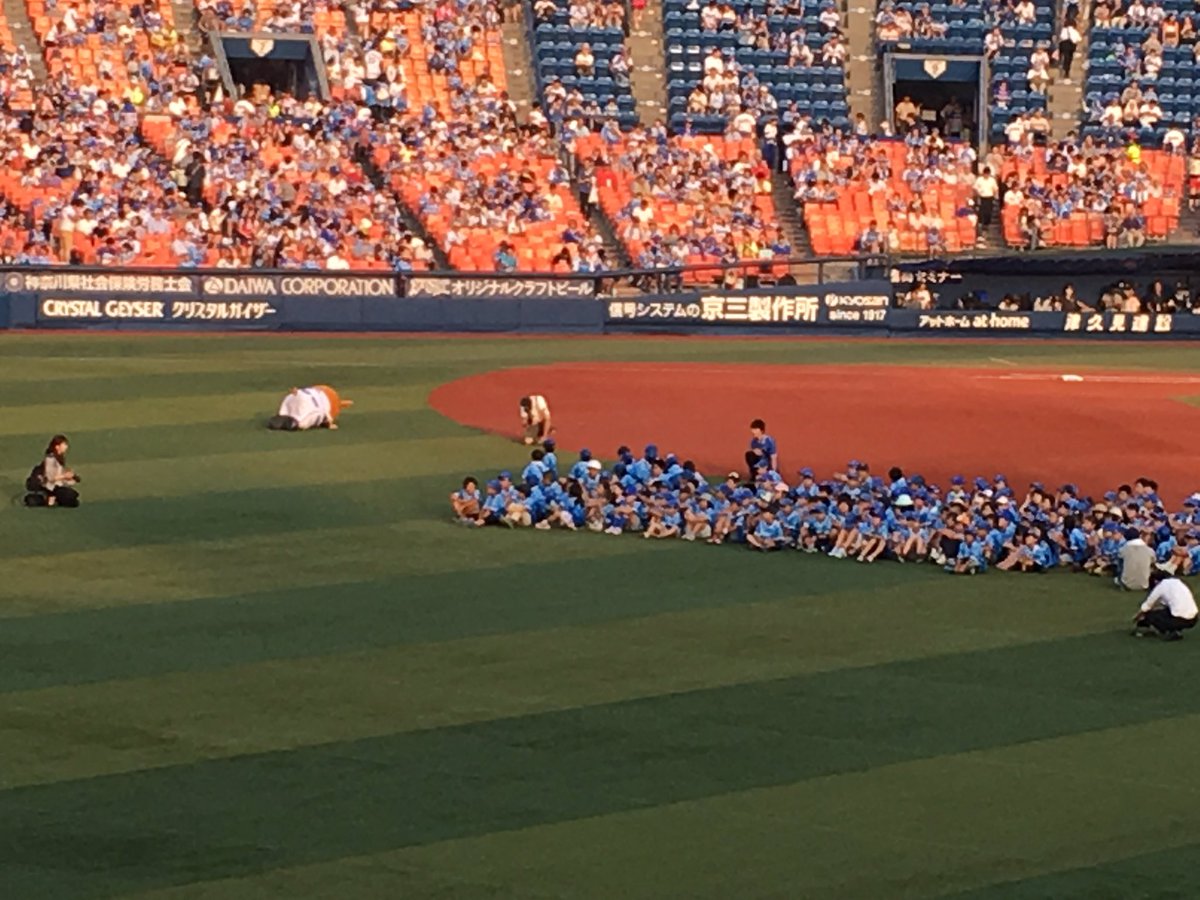 Tweet 横浜denaベイスターズのマスコット スターマン が熱中症で倒れる Baystars 7 7 Naver まとめ