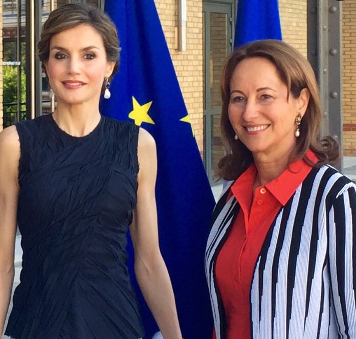 RoyalSegolene's tweet photo. Ouverture de la Conférence internationale Santé &amp; Climat que je co-préside avec la Reine Letizia d'Espagne #COP21 https://t.co/wxWmeubNjL