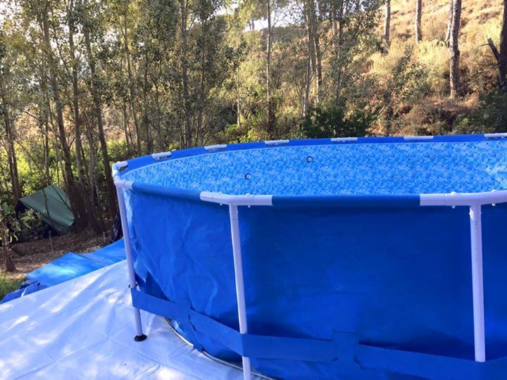 PineaLebanon's tweet photo. Surprise! Surprise! You can now enjoy a refreshing pool while camping! For bookings, call 70776612 https://t.co/W6nzv6uaVG