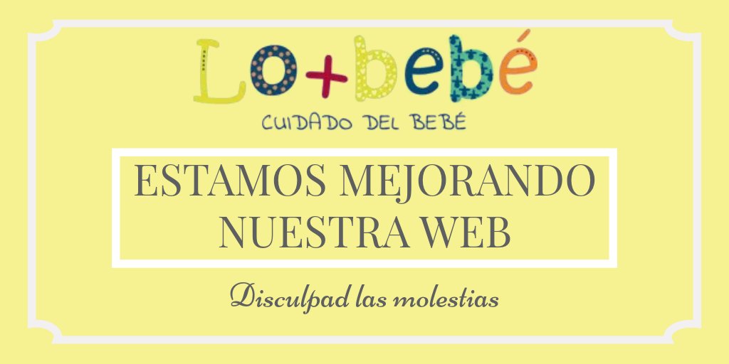 lomasbebeonline's tweet photo. ¡Estamos de reformas! ¡Volvemos el lunes con #ofertones y #promociones! https://t.co/YTm5U3jYVl