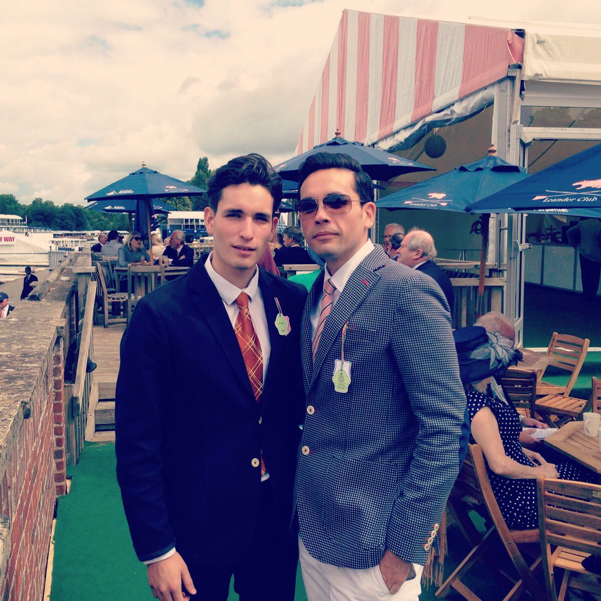 HugoBiggemann's tweet photo. #thankyou @leander_club #greatevent #regatta2016 #finals @henleyroyalregatta #untilnextyear @carlosbiggemann 💋 https://t.co/SjjHhFHtQV