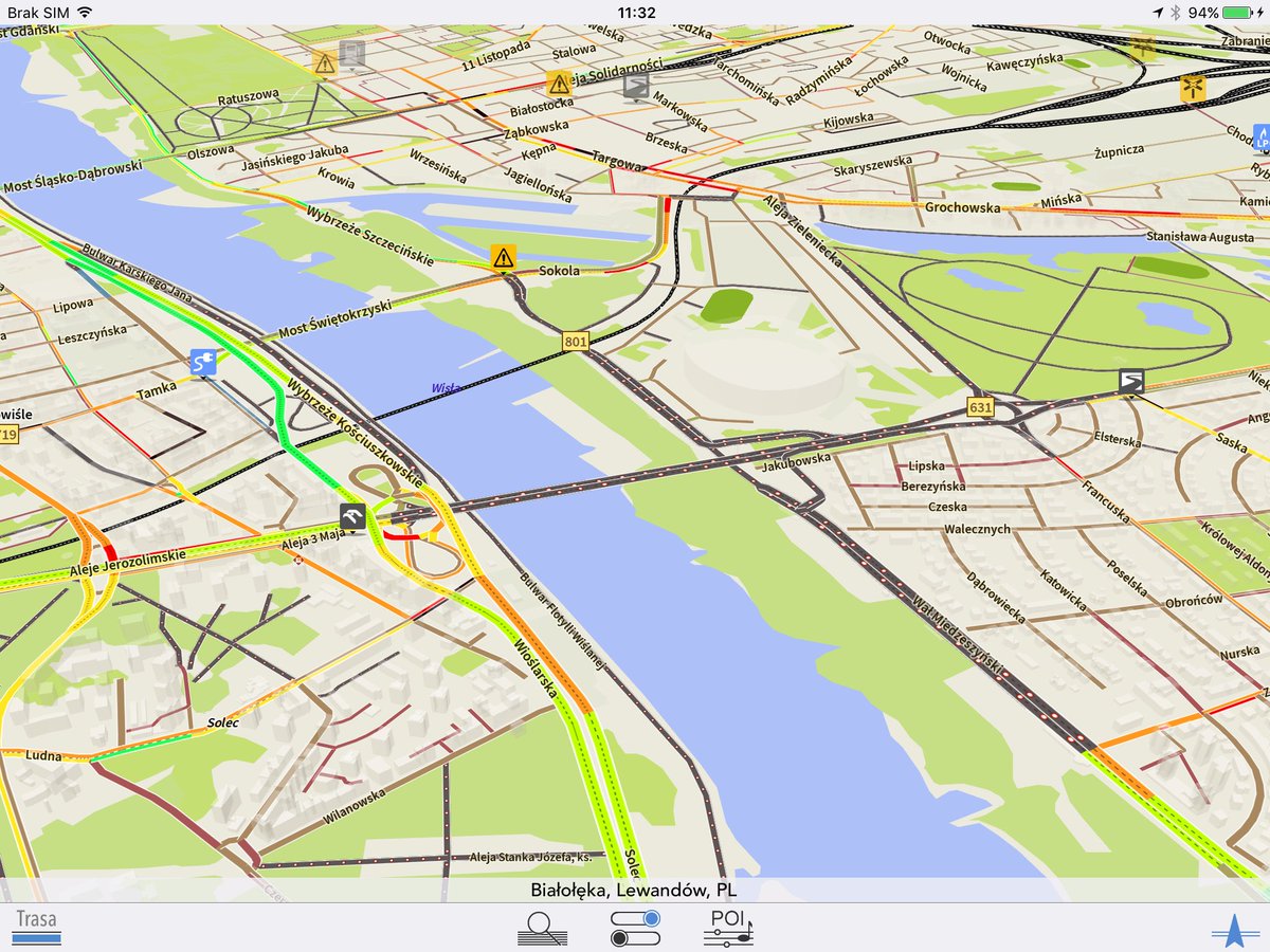 AutoMapa's tweet image. Operacja „Szczyt NATO” rozpoczęta. Wszystkie zmiany na drogach są już w #AutoMapa