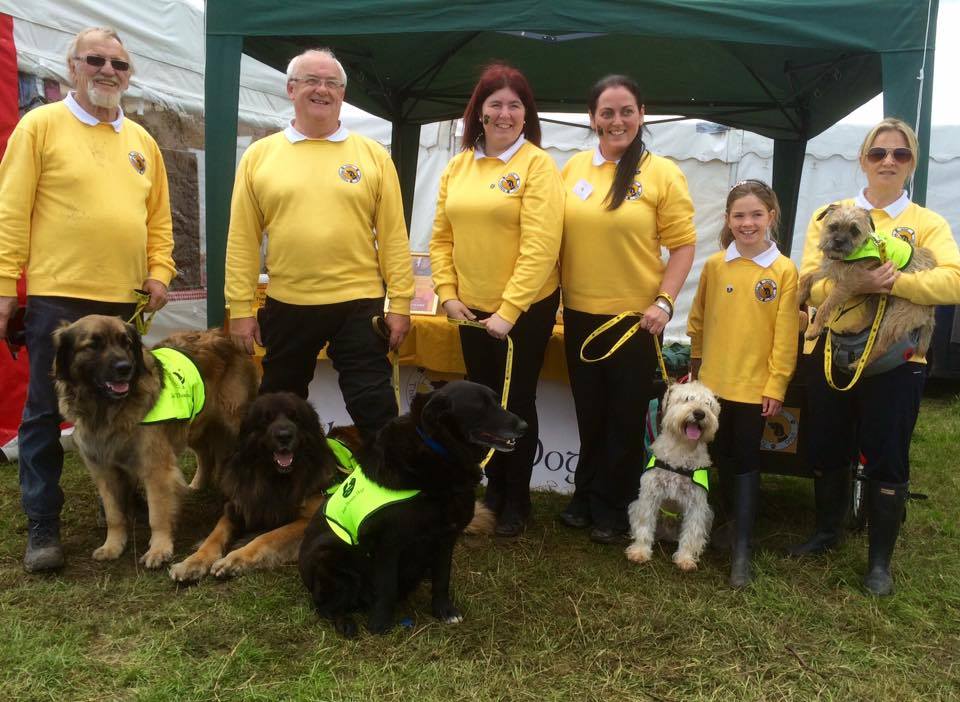 Attending the Longford county show last weekend with Teddy to represent the Irish Therapy Dogs. #IrishTherapyDogs