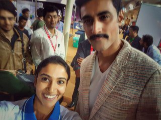 aradhanaiyer's tweet photo. What I liked most about our brief conversation was how approachable&amp; genuine he is @TIABLR2016 #UseInternetForGood https://t.co/EPMOdiTwa1