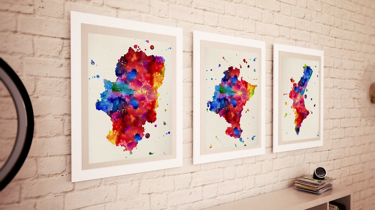 Entra a buscar tu lugar favorito. Acuarelas llenas de color, nacnic.com/laminas-acuare…