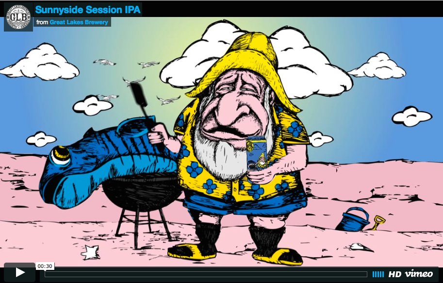 GreatLakesBeer's tweet photo. Roland Baggetts talkin' at ya now! 

Grab yerself a #SunnysideSessionIPA this Summer.

https://t.co/iREu1QK58J https://t.co/AeHlMaEB5d