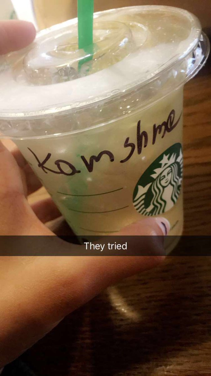 One day Starbucks will get the spelling of Krishma's name right! #starbucks #fail