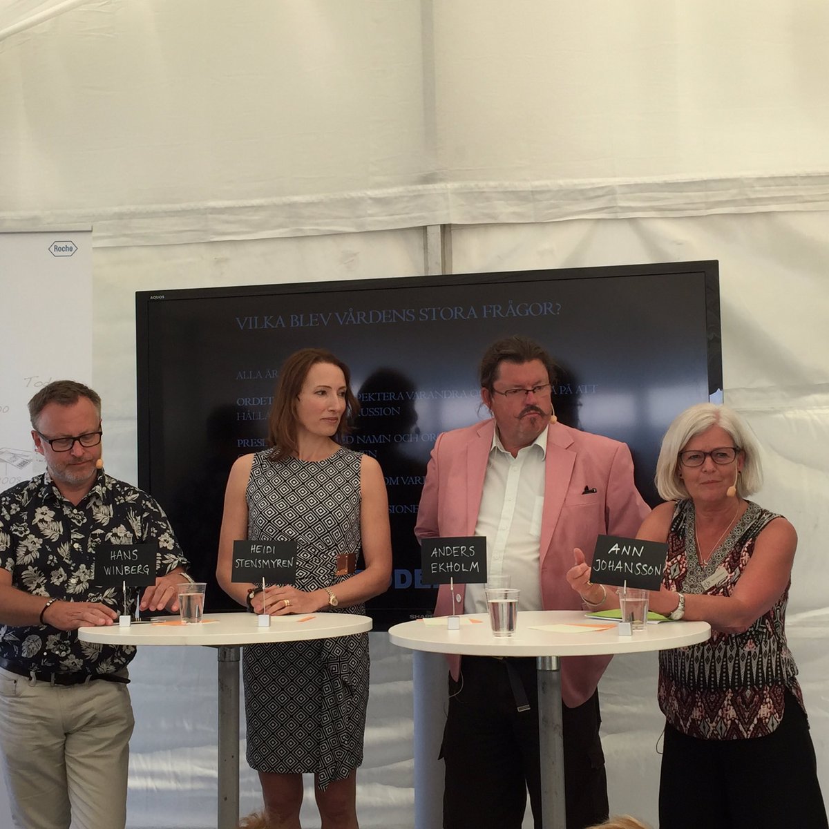 Vilka vårdfrågor har varit mest tongivande under Almedalsveckan? Svaren ges hos <a href="/RocheSverige/">Roche Sverige</a> #vårdpol