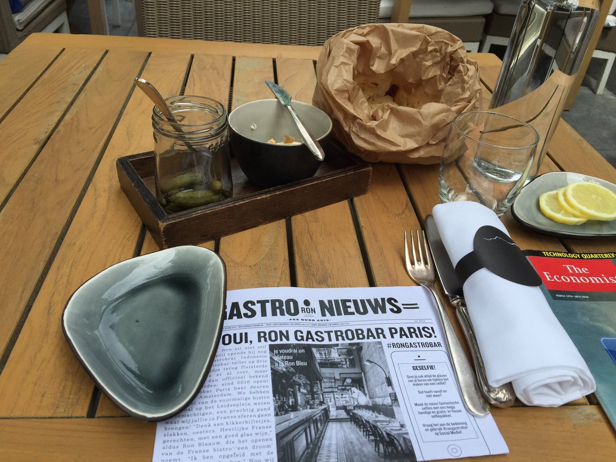 .<a href="/RonGastrobar/">Ron Blaauw</a> - it was well worth the cross #Amsterdam bike ride (need to open a similarly cool #nyc branch ;)