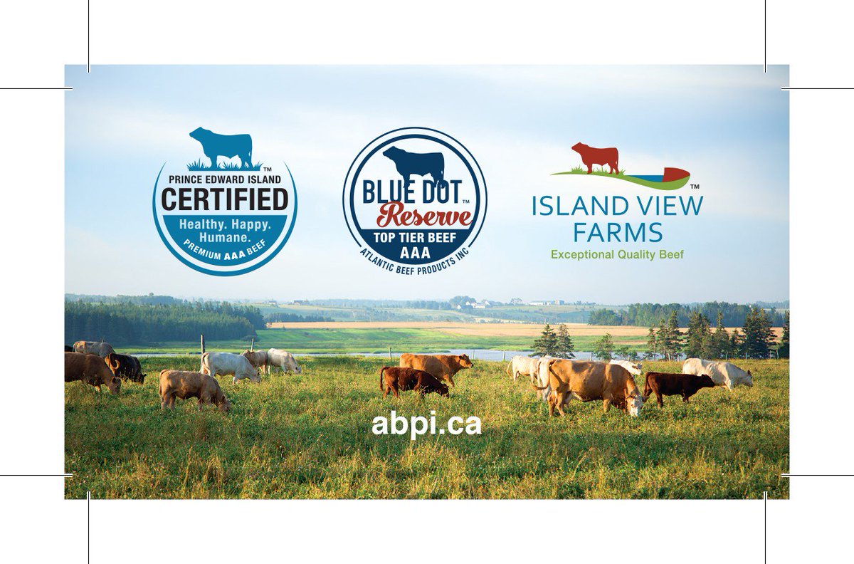 AtlanticBeef's tweet photo. Everyone asks "where does my food come from?" 
Well, you can be confident about your beef. #pei #BeefwithanAddress https://t.co/11Irg4ZO0O
