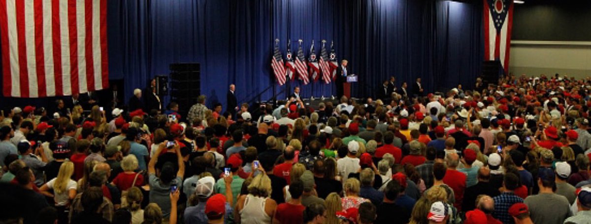 realDonaldTrump's tweet image. Great being in Cincinnati, Ohio last night- thank you! Off to Washington D.C. now. #Trump2016 #AmericaFirst