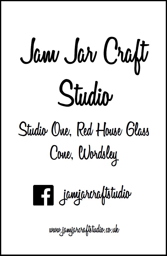 We're off and running...well tweeting! #jamjarcraftstudio #redhouseglasscone