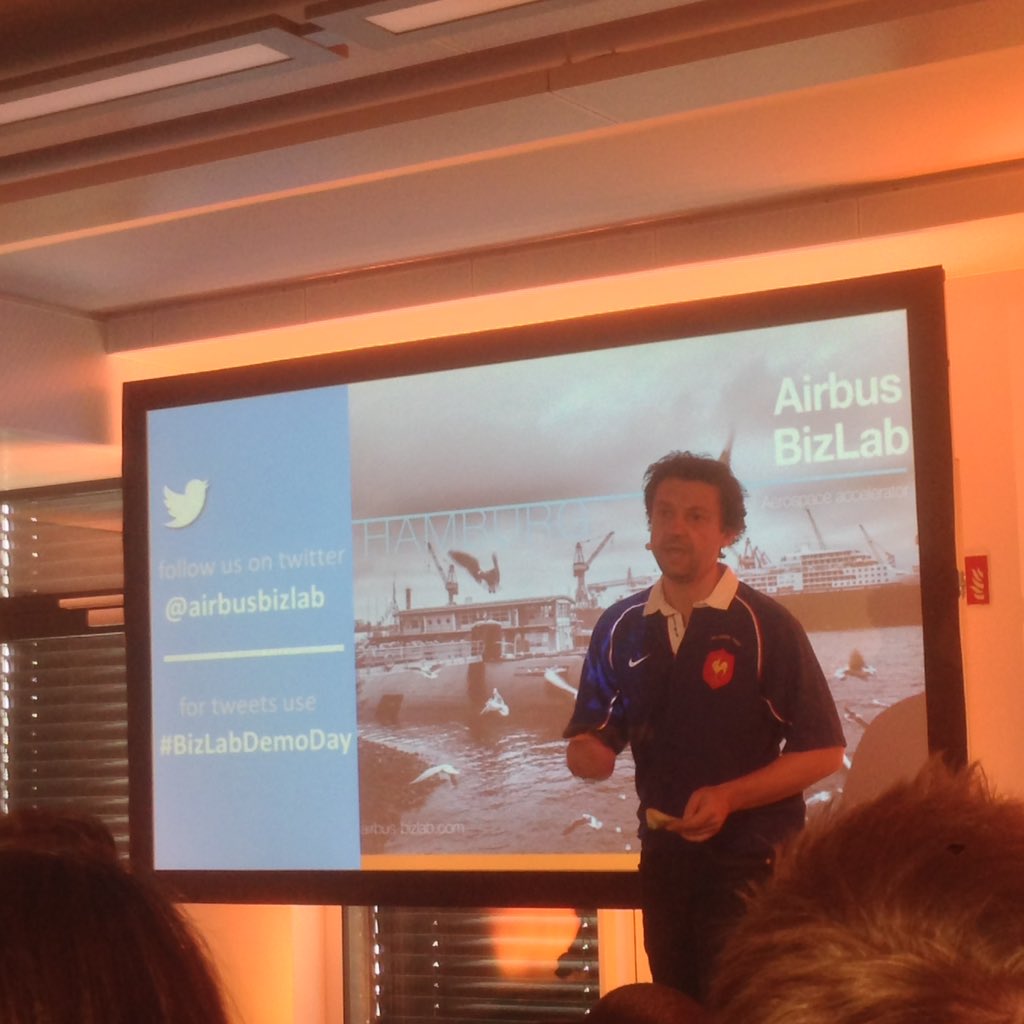 radioraceen's tweet image. @airbusbizlab Bruno Gutierres on who will win tonight #FRAGER #bizlabdemoday