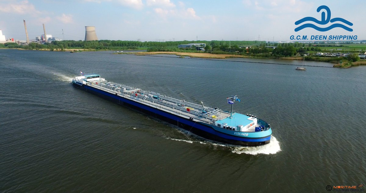 Deen Shipping bedankt Damen voor het vertrouwen om de Ecoliner in de vaart te brengen en te houden. #eerstereis