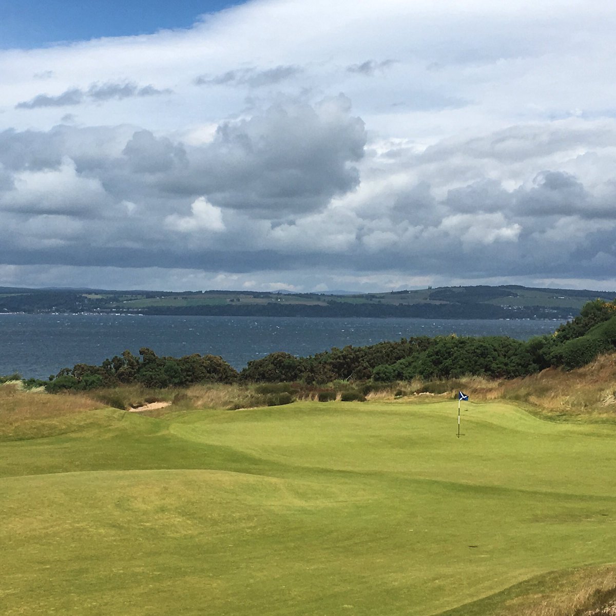 georgiebingham's tweet photo. Had the pleasure of a solitary stomp @CastleStuart today. Perfect links conditions for @AAMScottishOpen. #nofilter https://t.co/FzfjoX3t5w