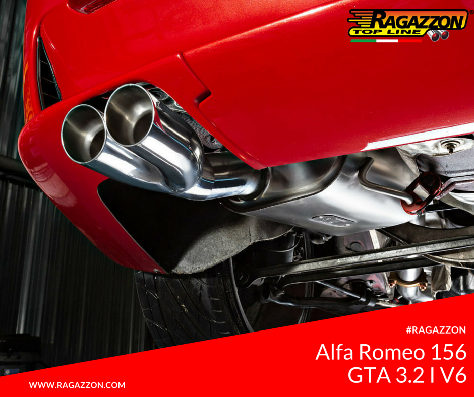 RagazzonExhaust's tweet photo. #Ragazzon #Tuning: #AlfaRomeo 156 / GTA 3.2 I V6 (184kW) Berlina + Sportwagon 2002 https://t.co/okH1lc0ksa https://t.co/Zt0dkJS5GZ