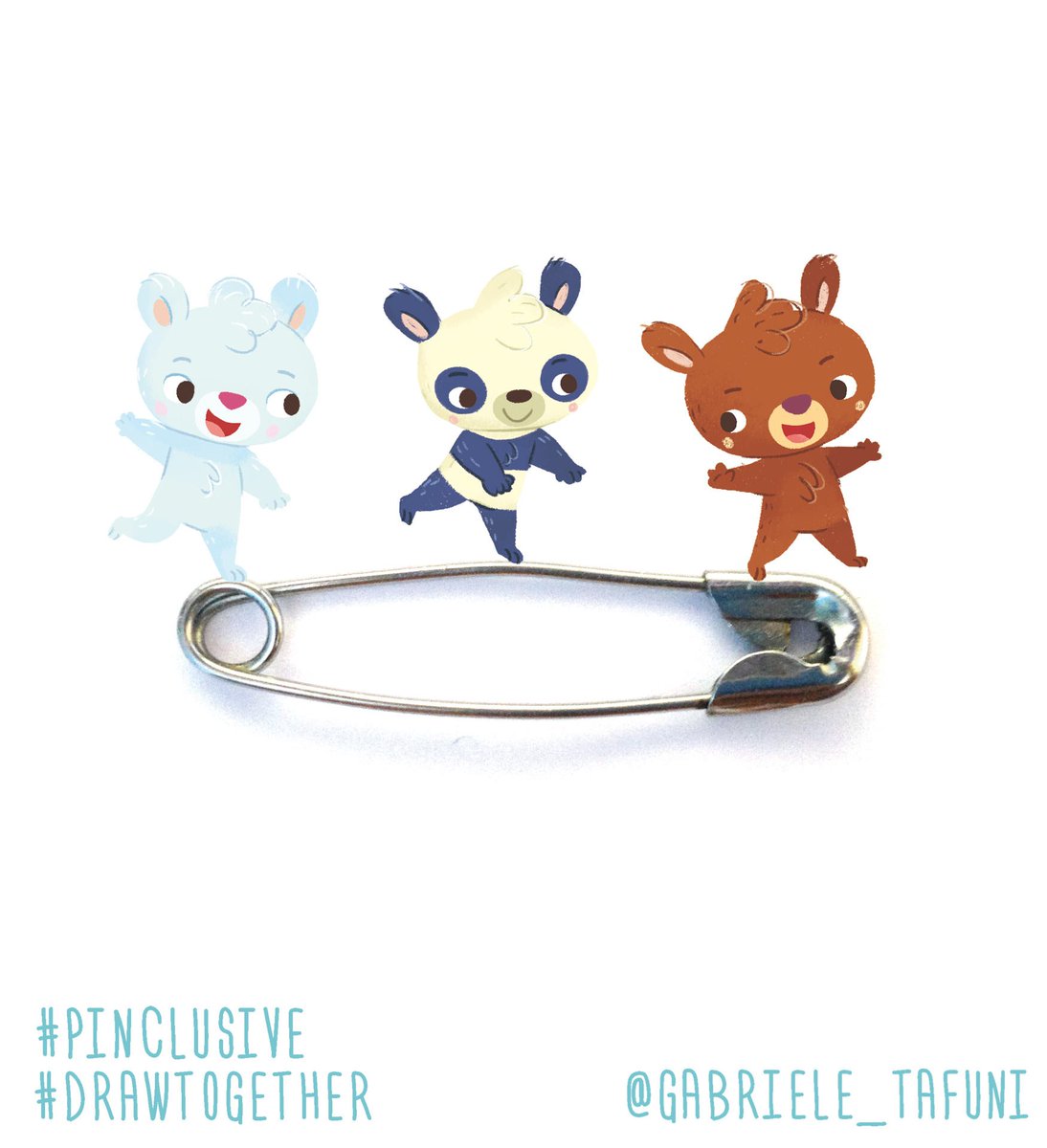 Gabriele_Tafuni's tweet photo. @TogetherDraw My little contribution #pinclusive #DrawTogether https://t.co/Y7WAeKU7Iw